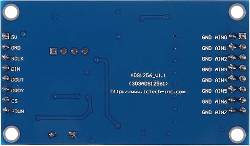 1 قطعة ADS1256 32 بت 8 قنوات محول ADC تناظري إلى رقمي، محول ADC عالي الدقة يدعم 8 لوحة تطوير مدخلات تفاضلية أحادية العضوية/4 in Saudi Arabia