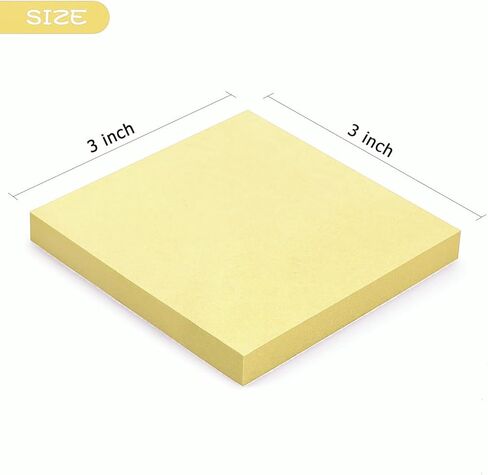 Early Buy Sticky Notes 3x3 Self-Stick Notes Orange Color 6 Pads, 100 Sheets/Pad in Saudi Arabia