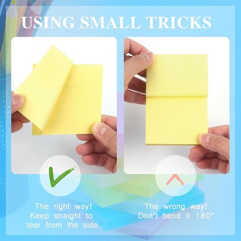 Early Buy Sticky Notes 3x3 Self-Stick Notes Orange Color 6 Pads, 100 Sheets/Pad in Saudi Arabia