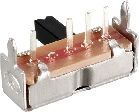 Uxcell 50 قطعة 6 مللي متر مفتاح منزلق أفقي SP3T 1P3T 4 محطات PCB لوحة الإغلاق in Saudi Arabia