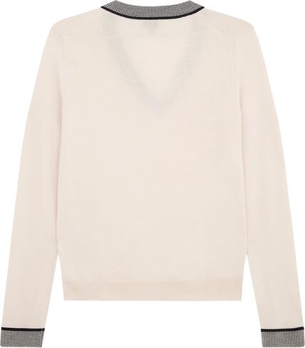PS by Paul Smith Womens Knitted Sweater V Neck, Indigo, Medium in Saudi Arabia