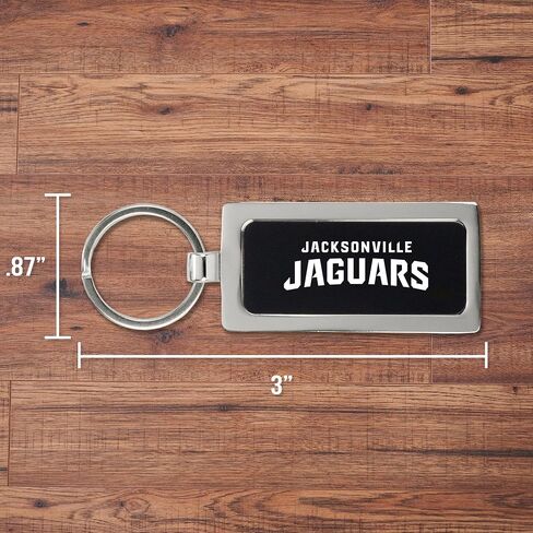 Rico Industries NHL Laser Engraved Metal Keychain Two Sided Metal Keychain - Great Every Day Auto Accessory in Saudi Arabia