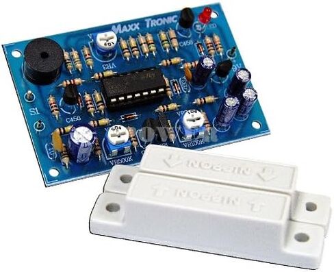 Door Alarm Time Delay 9-12 Vdc Electronic Circuit Kit : MXA077 in Saudi Arabia