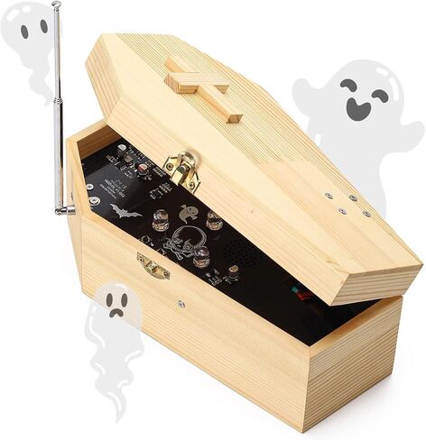 معدات صيد الأشباح، صندوق الموسيقى Briidea Paranormal Detection Kit، يأخذك لتجربة أنشطة أبحاث الأشباح المثيرة وجلسات تحضير الأرواح in Kuwait