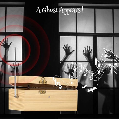 معدات صيد الأشباح، صندوق الموسيقى Briidea Paranormal Detection Kit، يأخذك لتجربة أنشطة أبحاث الأشباح المثيرة وجلسات تحضير الأرواح in Kuwait