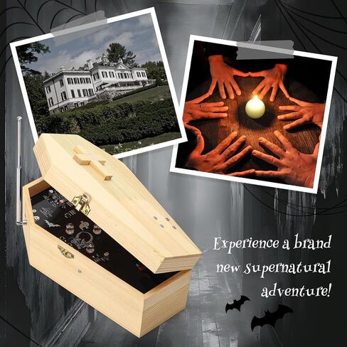 معدات صيد الأشباح، صندوق الموسيقى Briidea Paranormal Detection Kit، يأخذك لتجربة أنشطة أبحاث الأشباح المثيرة وجلسات تحضير الأرواح in Kuwait