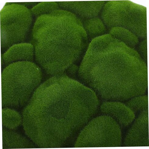 ABOOFAN Moss Wall Panel Simulation Green Moss Stone Foams Tile Board Fake Moss Tiles DIY Craft Wall Background Greenery Wall Decoration for Home Living Room in Kuwait