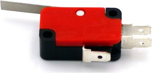 6Pcs V-151-1C25 Short Straight Lever Type Micro Limit Switch SPDT Snap Action for Arduino in Saudi Arabia