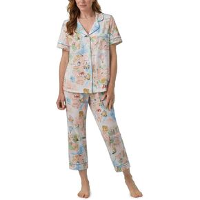 طقم بيجامة Bedhead PJs قصير الأكمام Wanderlust MD (الولايات المتحدة 8-10) in Kuwait