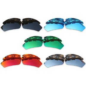 Vonxyz Set of 5 Lenses Replacement for Rudy Project Rydon Sunglass Combo Pack