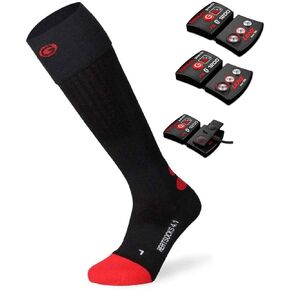 Lenz 4.1 Toe Cap Unisex Heated Socks with rcB 1200 Batteries