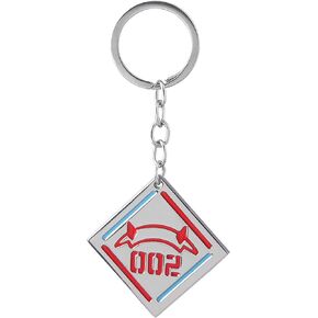 Zero Two 02 002 Logo Symbol Keychain Key Ring Pendant Charm - Darling in The FRANXX Anime in Kuwait