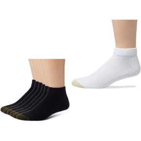 Gold Toe Men's 6-Pack Cotton Low Cut Sport Liner Socks