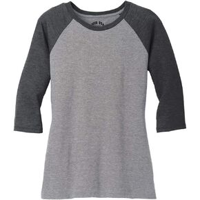 Joe's USA Ladies Raglan Baseball T-Shirts-3/4 Sleeve Baseball Tees. Sizes XS-4XL