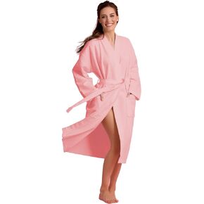 Luxurious Cotton,Long, Lightweight, Soft and Absorbent Bathrobes for Women