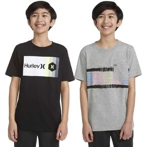 Hurley Boy's 2 Piece Short Sleeve Graphic T-Shirt Set