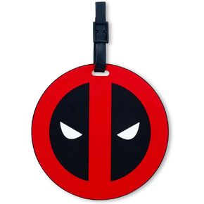 Silver Buffalo MU11235E Luggage Tag, Red