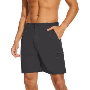 Hiking Shorts Men, Quick-Dry Fishing Shorts for Men Lightweight Stretch Work Shorts Causal Travel