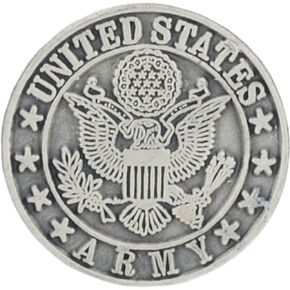 United States Army Circular 1" Lapel Pin