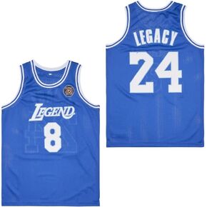 LEGEND 8 LEGACY24 Men's Legend 8 24 Basketball Jersey,90S Hip Hop Sports Shirts for Men