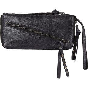 Free People Distressed Wallet Cream One Size