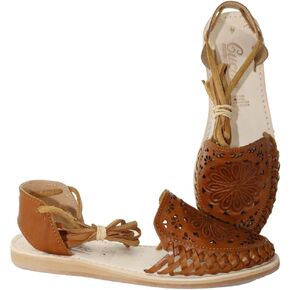 Sandals women Huarache Sandal Colorful Leather Mexican Style Color Shedron 202 Mandala