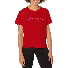 Champion Women's T-Shirt, Moisture-wicking Tee Shirt for Women, Comfortable Tee Shirt for Women
