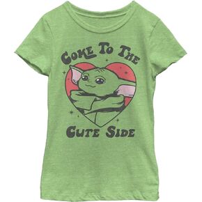 THE MANDALORIAN Girl's Star Wars Grogu Cute Lord T-Shirt
