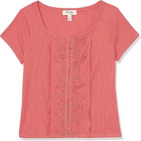 Speechless Girls' Corset Rib Top