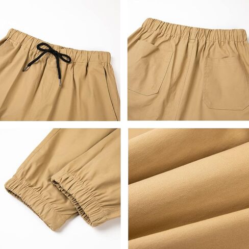 سراويل WZIKAI الرجالية الكاجوال للركض، سراويل رياضية عصرية للرجال، سراويل طويلة للتمرين in Kuwait