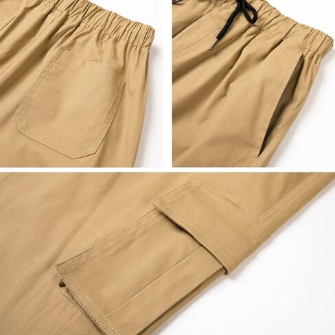 سراويل WZIKAI الرجالية الكاجوال للركض، سراويل رياضية عصرية للرجال، سراويل طويلة للتمرين in Kuwait