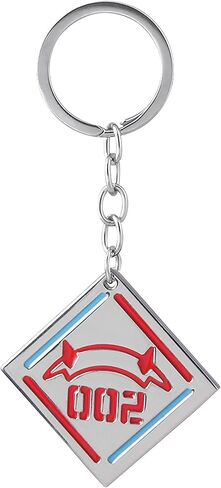 Zero Two 02 002 Logo Symbol Keychain Key Ring Pendant Charm - Darling in The FRANXX Anime in Kuwait