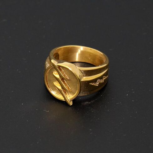 2023 The Flash Season Cosplay Reverse Flash Ring 316L Stainless Steel Mens Gift Jewelry in Kuwait