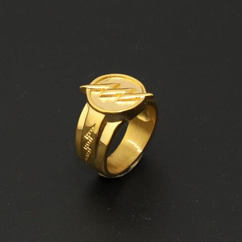 2023 The Flash Season Cosplay Reverse Flash Ring 316L Stainless Steel Mens Gift Jewelry in Kuwait