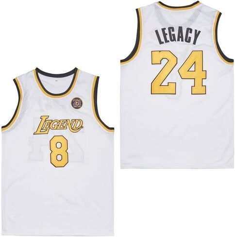 LEGEND 8 LEGACY24 Men's Legend 8 24 Basketball Jersey,90S Hip Hop Sports Shirts for Men in Saudi Arabia