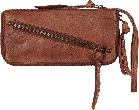 Free People Distressed Wallet Cream One Size in Saudi Arabia