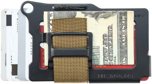 محفظة ساميت المدرعة من ترايفاكس، بطول 3.75 انش، بني كويوت، للاستخدام اليومي، حامل بطاقات in Kuwait