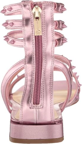 Jessica Simpson Womens Cenedra Faux Leather Studded Ankle Strap in Saudi Arabia