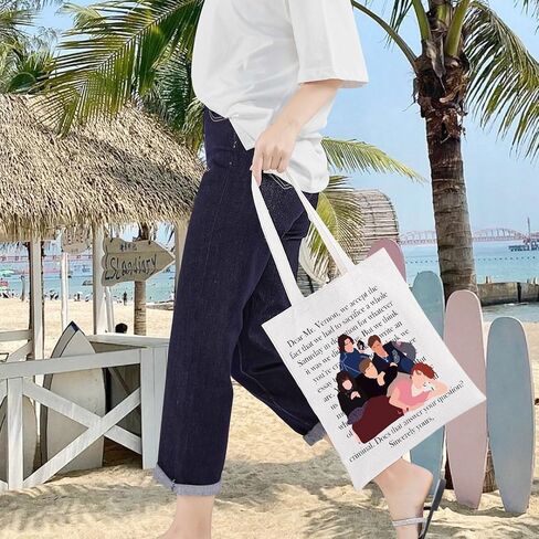 LEVLO Breakfast Movie Tote Bag Molly & Ringwald Fans Gift John & Hughes Shoulder Bag in Saudi Arabia