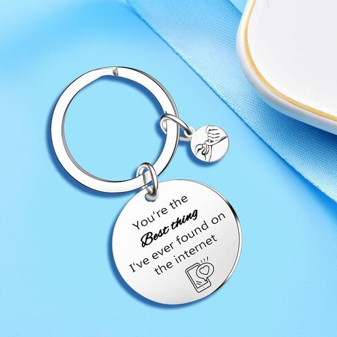 جلويزا هدايا عيد الحب بعبارة «You're The Best Thing I Found on The Internet Friends» هدية للزوجين في الذكرى السنوية هدايا رومانسية للأصدقاء in Kuwait