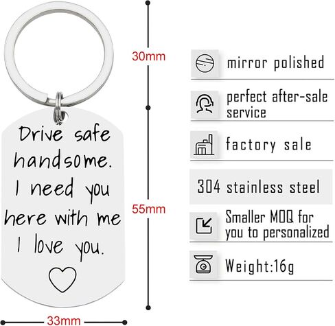 Gifts for Boyfriend Drive Safe Handsome I Need You Here With Me Birthday Gifts for Husband Father's day Gifts for Dad in Saudi Arabia