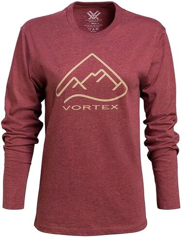 Vortex Women's Active Casual Cotton Breathable Alpine Line Long Sleeve T-Shirt in Saudi Arabia