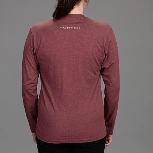 Vortex Women's Active Casual Cotton Breathable Alpine Line Long Sleeve T-Shirt in Saudi Arabia