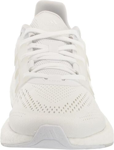 adidas Men's Pureboost 22 Running Shoe, White/White/Crystal White, 12 in Saudi Arabia
