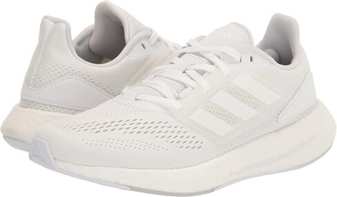 adidas Men's Pureboost 22 Running Shoe, White/White/Crystal White, 12 in Saudi Arabia