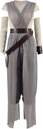 Galactic Wars Rey Skywalker Cosplay Costume Lastly Jedi Knight Leia Organa Princess Halloween Carnival Suit Adult Women in Saudi Arabia
