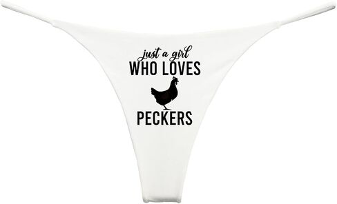 ملابس داخلية ثونغ للفتيات المزرعة المضحكة من Southern Sisters A Girl Loves Peckers للنساء in Saudi Arabia