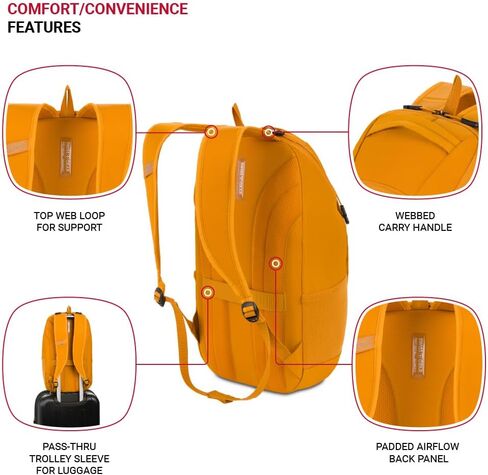 سويس جير شنطة ظهر للاب توب 8118 للبالغين من الجنسين in Kuwait