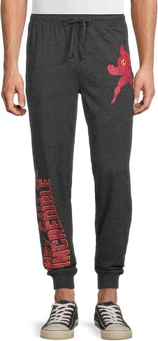 Disney mens Incredibles - Lion King - Mickey Mouse Soft Cozy Pajama Lounge PantsPajama Bottom in Saudi Arabia