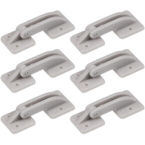 uxcell RC Hinges Adjustable Hatch Hinge L38 x W18 mm, for RC Model Airplane Parts Grey 6pcs
